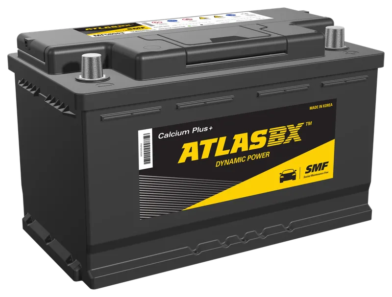 Ắc quy ATLASBX SMF Dynamic Power — Góc trái